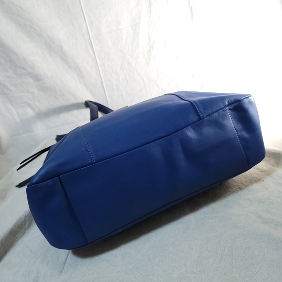 NWOT Coach Smooth Leather color block Tote - Picture 5 of 10